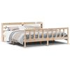 vidaXL Cadre de lit sans matelas 180x200 cm bois massif de pin