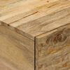 vidaXL Table basse 80x50x40 cm bois de manguier massif