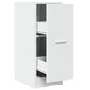vidaXL Armoire d'apothicaire blanche 30 x 41 x 77,5 cm Bois d'ing&eacute;nierie