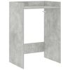 vidaXL Armoire pour machine &agrave; laver Gris b&eacute;ton 67,5 x 48 x 97 cm
