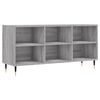 vidaXL Meuble TV sonoma gris 103,5x30x50 cm bois d'ing&eacute;nierie