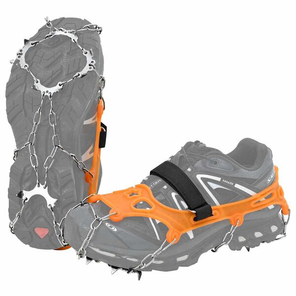 vidaXL Crampons pour chaussures Orange L