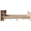 vidaXL Lit biblioth&egrave;que sans matelas 135x190 cm bois de pin massif