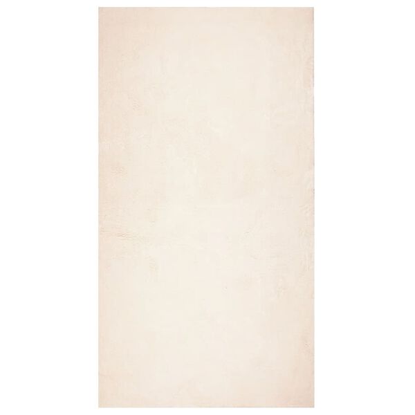 vidaXL Tapis HUARTE &agrave; poils courts doux et lavable beige 80x150 cm