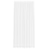 vidaXL Rideau en Dentelle Blanc 280 x 200 cm Polyester
