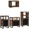 vidaXL Ensemble de mobilier de salle de bain 4 pi&egrave;ces