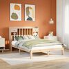 vidaXL Lit biblioth&egrave;que sans matelas 140x200 cm bois massif de pin