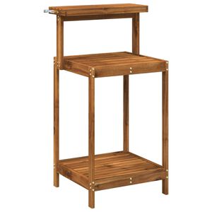 vidaXL Banc de rempotage ext&eacute;rieur 56,5 x 48,5 x 107 cm Naturel