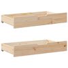 vidaXL Cadre de lit sans matelas 75x190 cm bois de pin massif