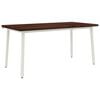 vidaXL Table &agrave; manger carr&eacute;e 160 x 80 x 75 cm Bois d'Acacia Massif