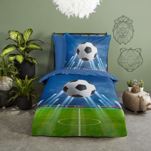 Good Morning Housse de couette pour enfants Goal 135x200 cm