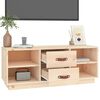 vidaXL Meuble TV 100x34x40 cm Bois de pin massif