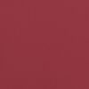 vidaXL Coussin de banc de jardin rouge bordeaux tissu oxford