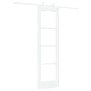 vidaXL Porte coulissante ORKDAL Blanc 61 x 198,5 cm