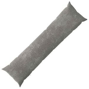 vidaXL Housse de coussin HEERLEN Gris fonc&eacute; 40 x 145 cm Tissu Chenille