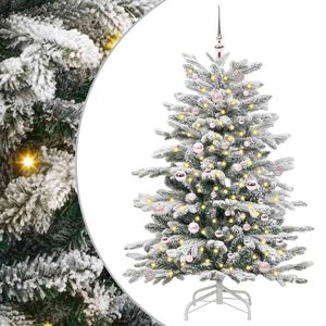 vidaXL Sapin de No&euml;l Artificiel &agrave; Branches Articul&eacute;es Blanc 150 cm