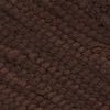 vidaXL Tapis Chindi Coton tiss&eacute; &agrave; la main 200x290 cm Marron