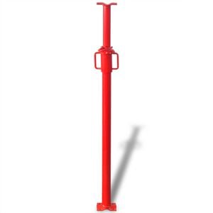 vidaXL Soutien Acrow Rouge 180 x 12,5 x 12,5 cm