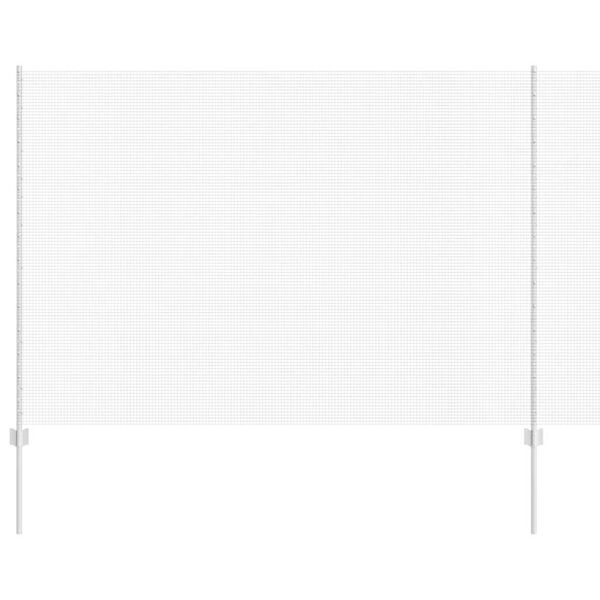 vidaXL Cl&ocirc;ture et Poteau Argent 1,5 x 10 m Acier