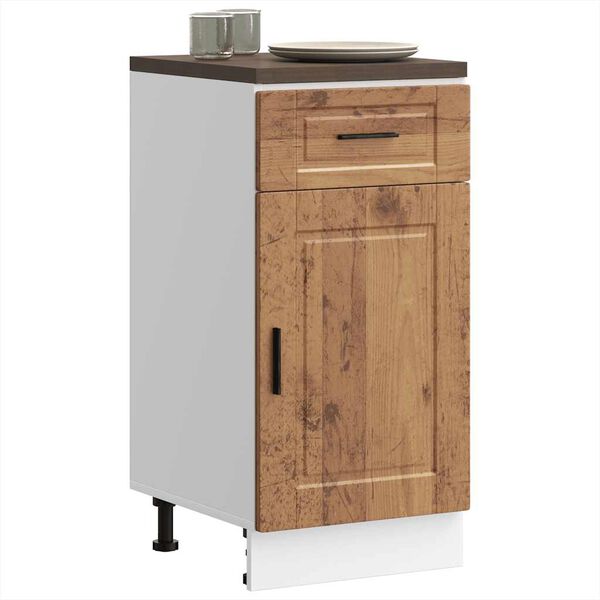 vidaXL Armoire de cuisine Porto vieux bois bois d'ing&eacute;nierie