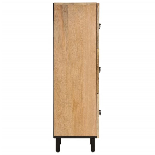 vidaXL Armoire lat&eacute;rale 40x33x110 cm bois massif de manguier