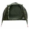 vidaXL Tente familiale tunnel 6 personnes camouflage imperm&eacute;able