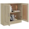 vidaXL Biblioth&egrave;que Ch&ecirc;ne sonoma 82,5x30,5x80 cm Bois d'ing&eacute;nierie