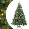 vidaXL Sapin de No&euml;l artificiel avec 300 LED Vert 240 cm PE et PVC