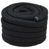 vidaXL Corde de bateau 4 mm 10 m Noir