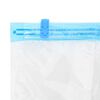 vidaXL Sacs de rangement 20 pcs Transparent et Bleu 70 x 50 cm