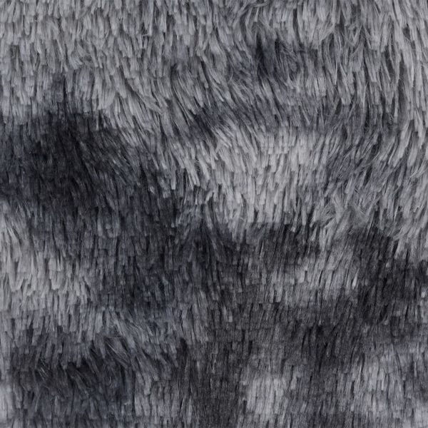 vidaXL Tapis &agrave; poils longs Anthracite 230x160 cm