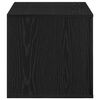 vidaXL Armoire de rangement 2 pcs Ch&ecirc;ne noir 127 x 41 x 40 cm