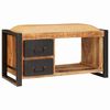 vidaXL Banc de rangement Marron 80 x 35 x 40 cm