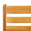 vidaXL Fauteuil de jardin lot de 2 66,5x65x81 cm bois massif d'acacia