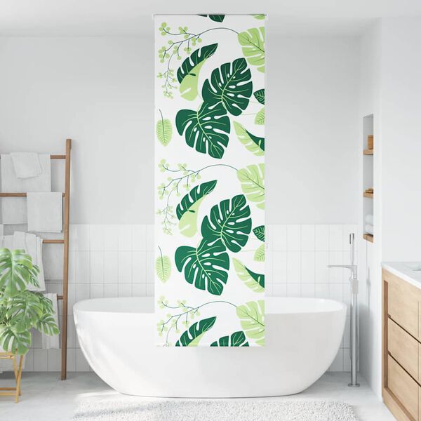 vidaXL Store enrouleur de douche 70x240 cm largeur du tissu 66 cm
