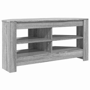 vidaXL MeubleTVd'Angle 102 x 40,5 x 45 cm Gris Sonoma
