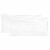 vidaXL Oreillers lot de 2 80x40x14 cm Mousse &agrave; m&eacute;moire de forme