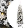vidaXL Sapin de No&euml;l artificiel Vert 150 cm PVC et acier et plastique