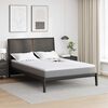 vidaXL Surmatelas Blanc 160 x 200 cm Tissu en Tricot