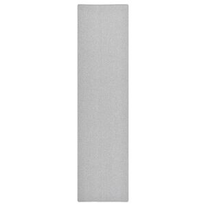 vidaXL Tapis de couloir Gris clair 80x300 cm