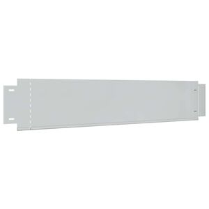 vidaXL Bordure de pelouse 5 pcs Acier galvanis&eacute; 100 x 19 cm