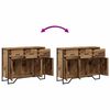 vidaXL Buffet avec tiroir Bois ancien 97 x 32,5 x 74,5 cm