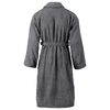 vidaXL Peignoir unisexe Terry 100 % Coton Anthracite M