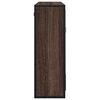 vidaXL Armoire &agrave; miroir de salle de bain ch&ecirc;ne marron bois ing&eacute;nierie