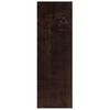 vidaXL Tapis doux &agrave; poils moyens et lavable HUARTE Marron 250 x 80 cm