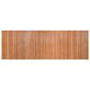 vidaXL Tapis rectangulaire naturel 100x300 cm bambou