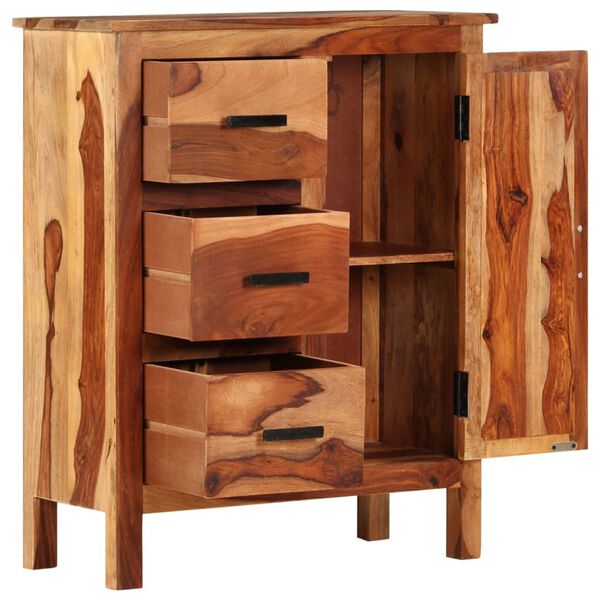 vidaXL Buffet 65x30x80 cm bois massif