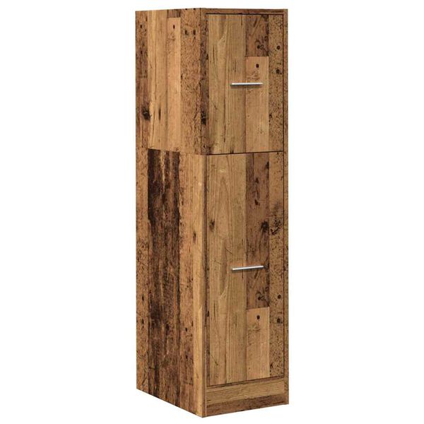 vidaXL Armoire d'apothicaire vieux bois 30x41x118 cm bois d'ing&eacute;nierie