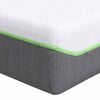 vidaXL Matelas Blanc et Gris 70 x 200 cm Tissu jacquard