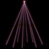 vidaXL Sapin de No&euml;l &agrave; LED Int/Ext&eacute;rieur 1300 LED color&eacute;es 8 m